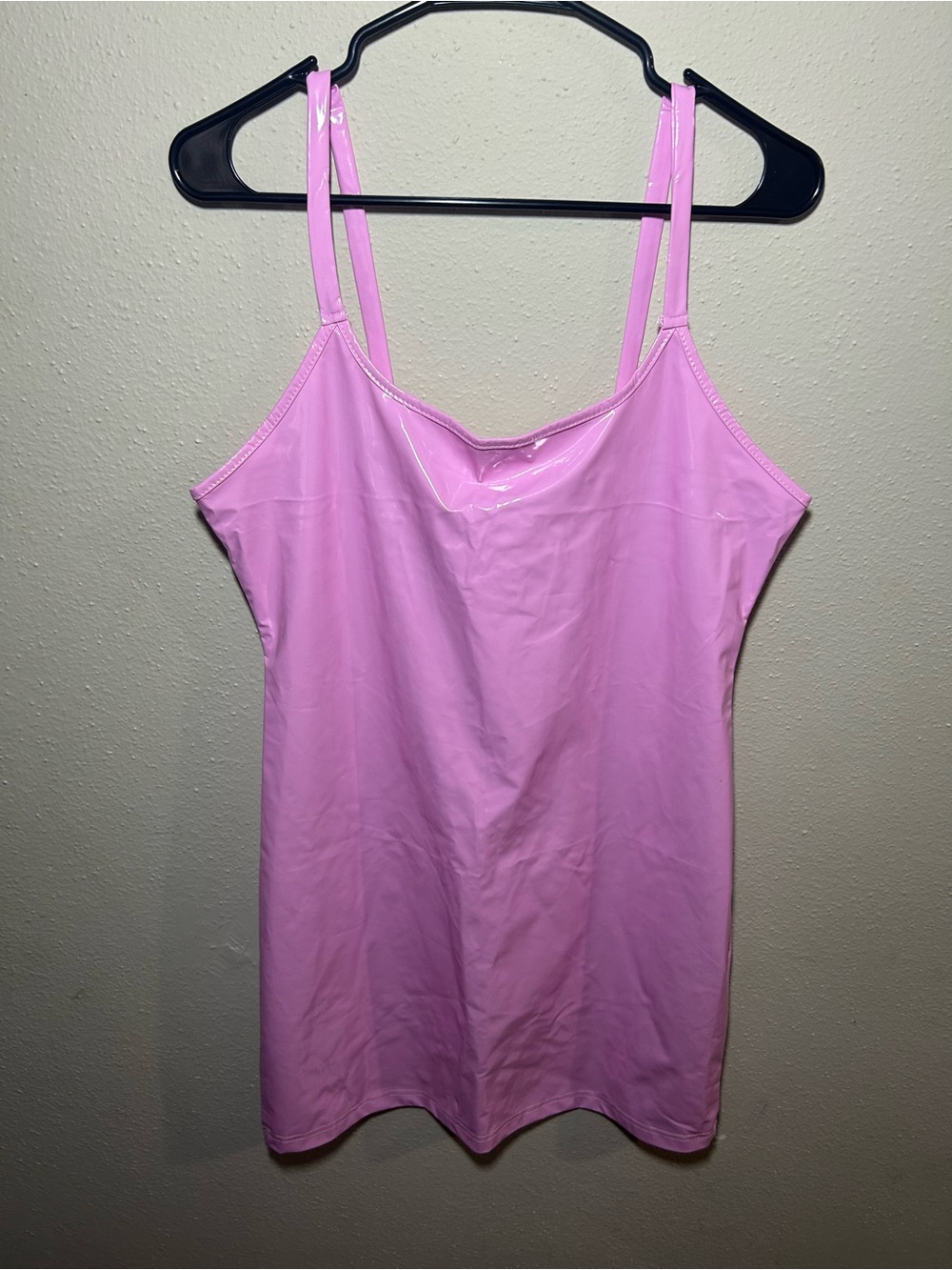 Women's Pink Latex mini